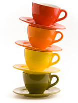Colorful Ceramic Cups